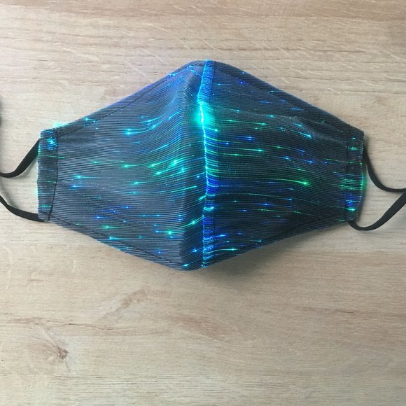 7 Color LED Light Up LED Mask USB Rechargeable - Picture 6 of 8